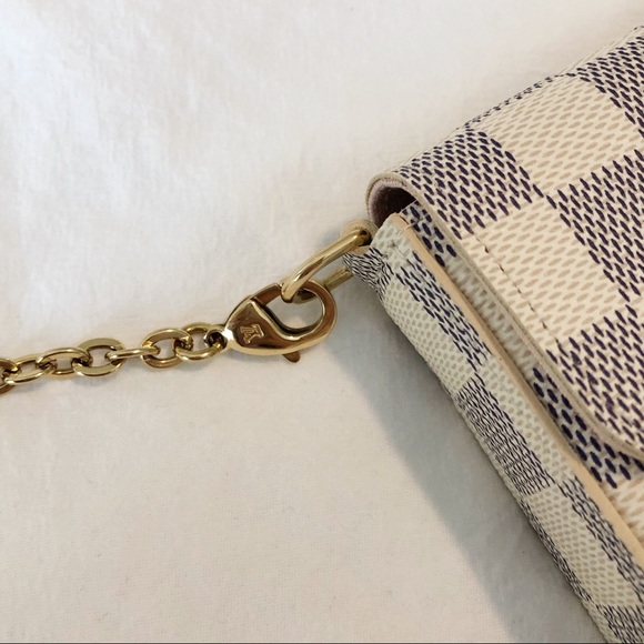 ‼️SOLD‼️ Louis Vuitton Felicie Pochette Damier - Picture 7 of 10